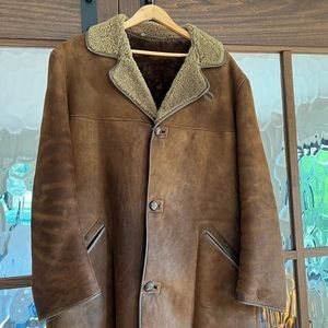 Men’s Shearling Jacket.  Real.